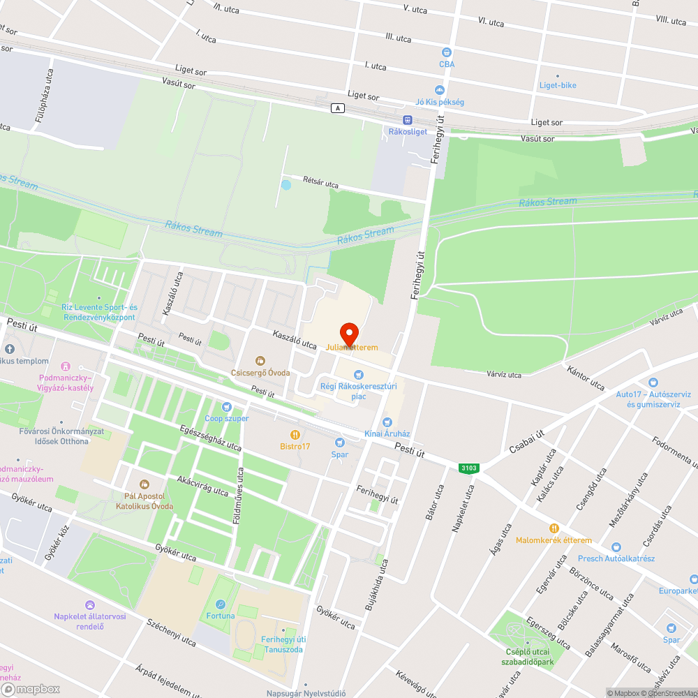 Ez mi? bejelentés helye