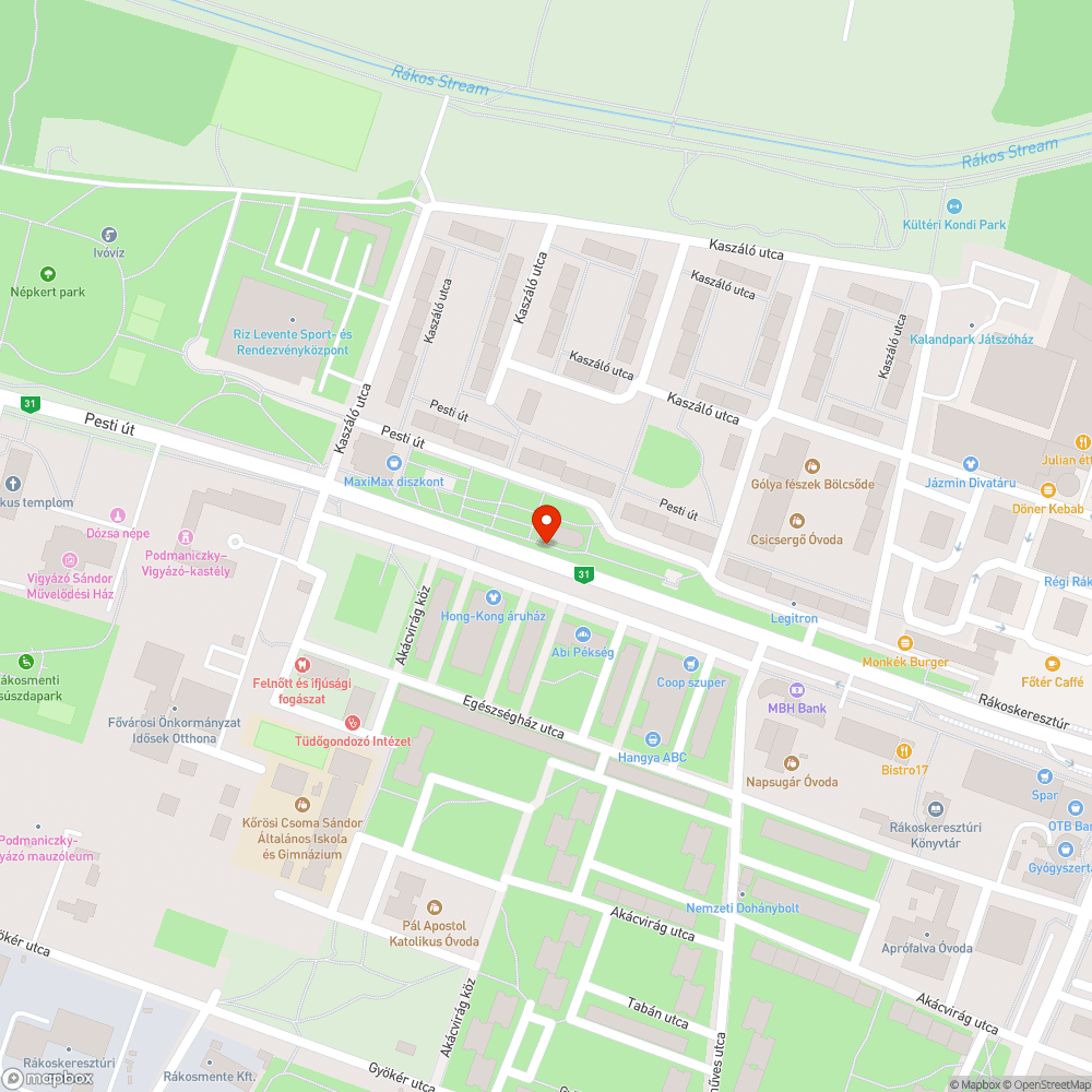 Csatorna besüllyedt bejelentés helye