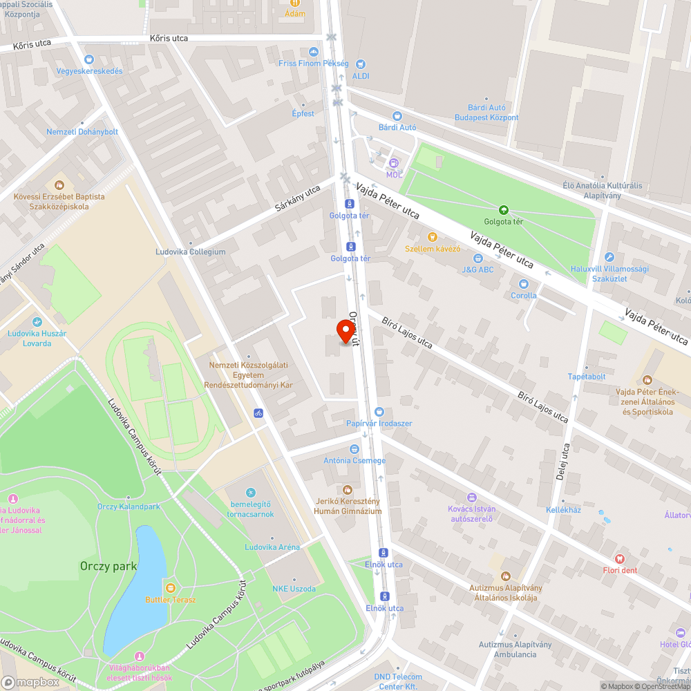 Sérült padok 2 bejelentés helye