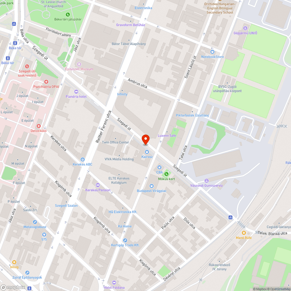 kidobott fotel bejelentés helye