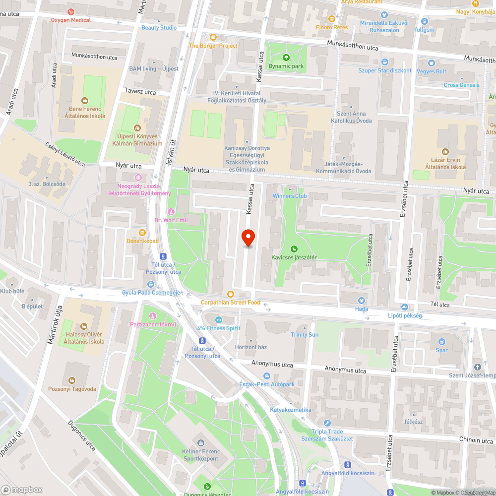 Elhagyott Daewoo Kalos bejelentés helye