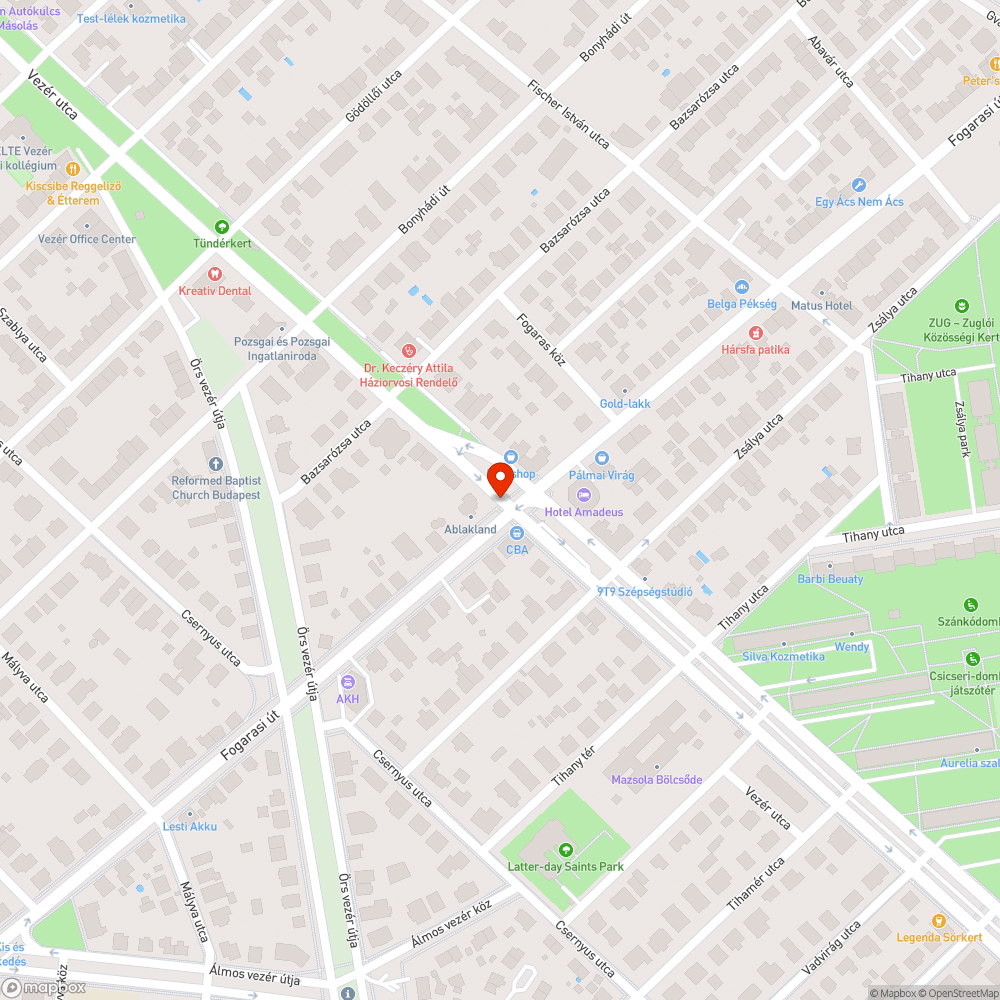 Sötét lámpák bejelentés helye