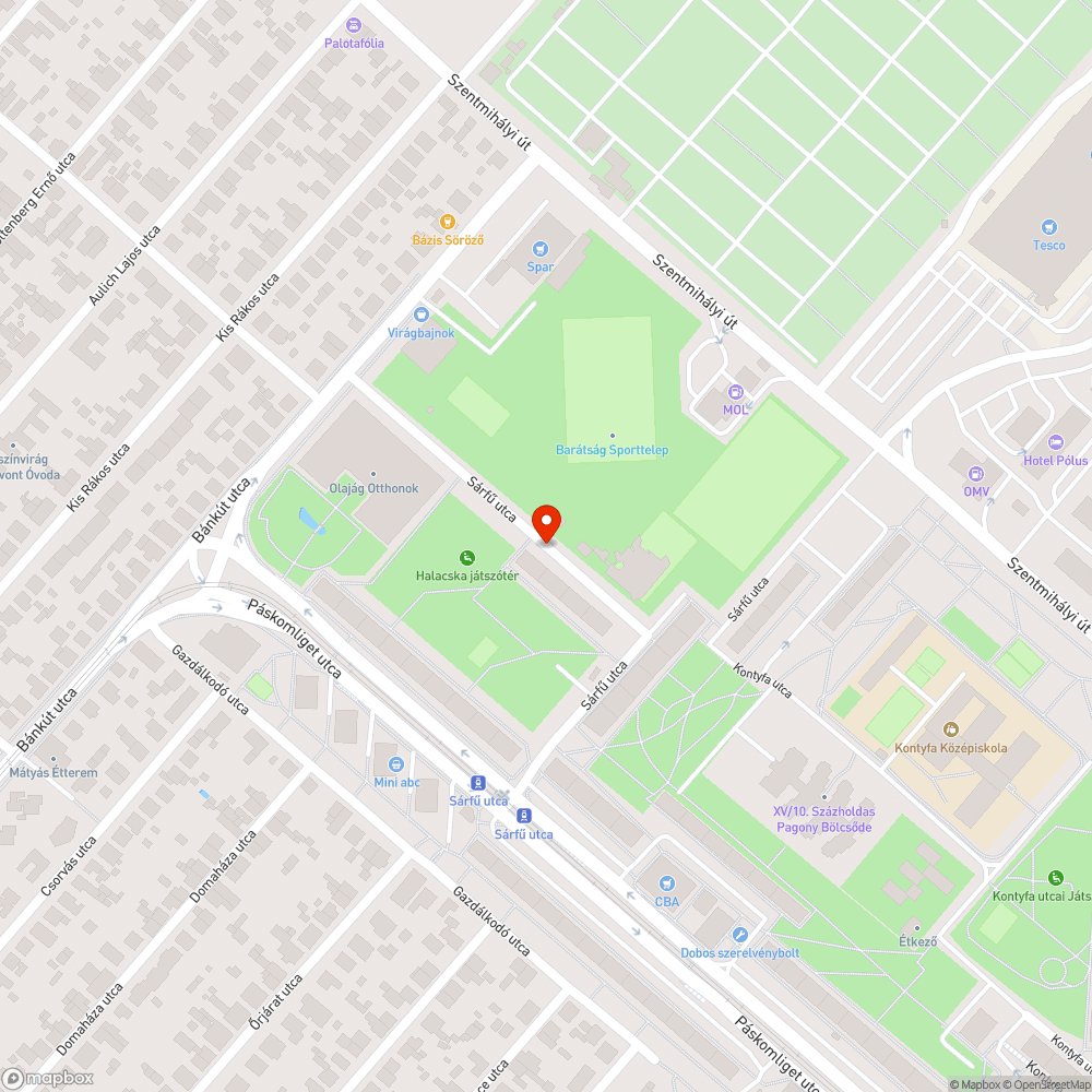 Rom lakókocsi bejelentés helye