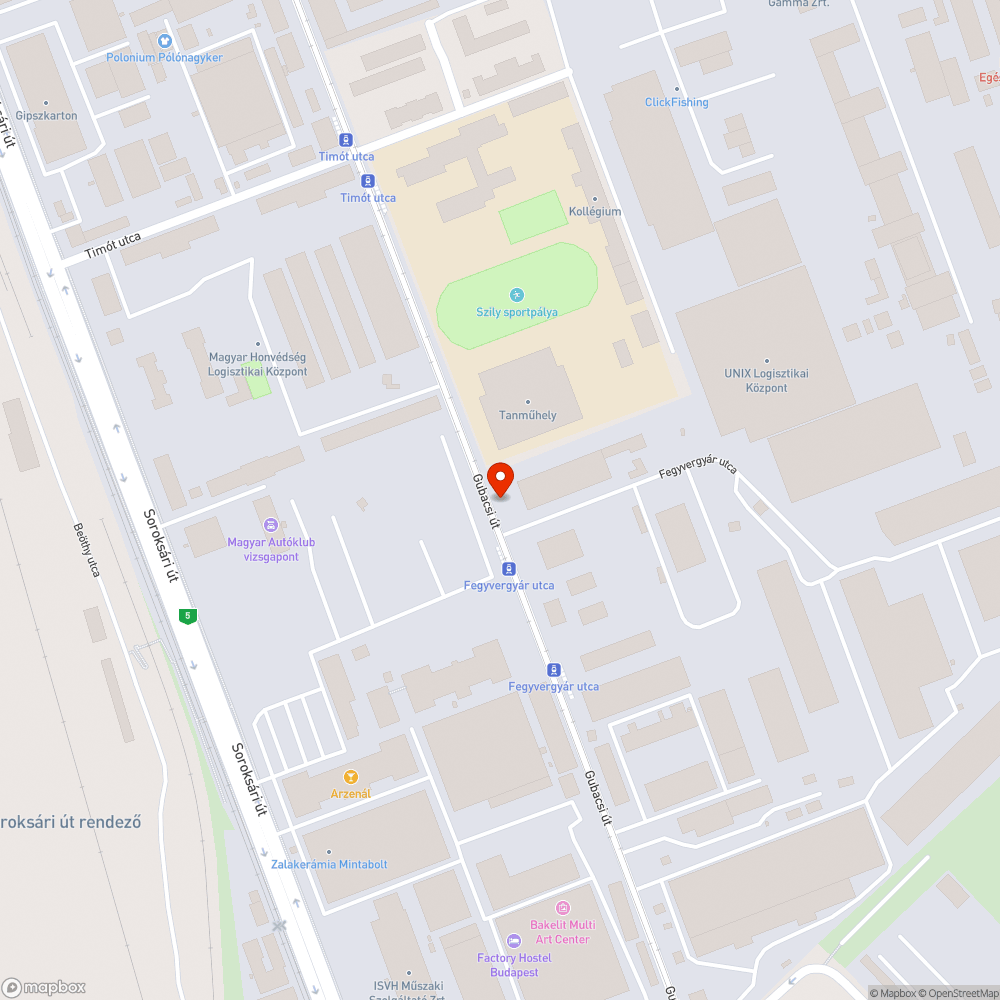 Hiányzó tűzcsap fedél 2 bejelentés helye