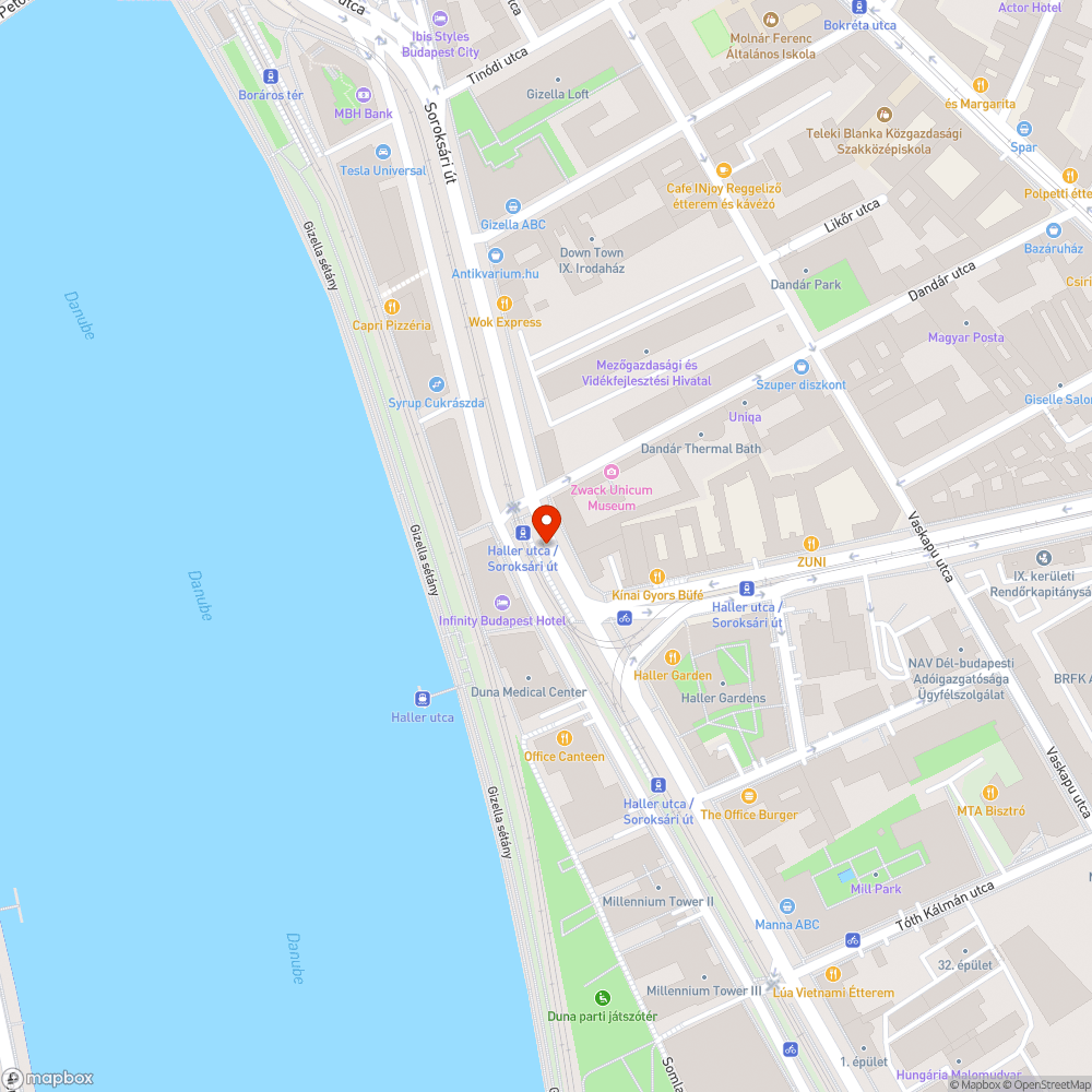 Eldugult víznyelő bejelentés helye