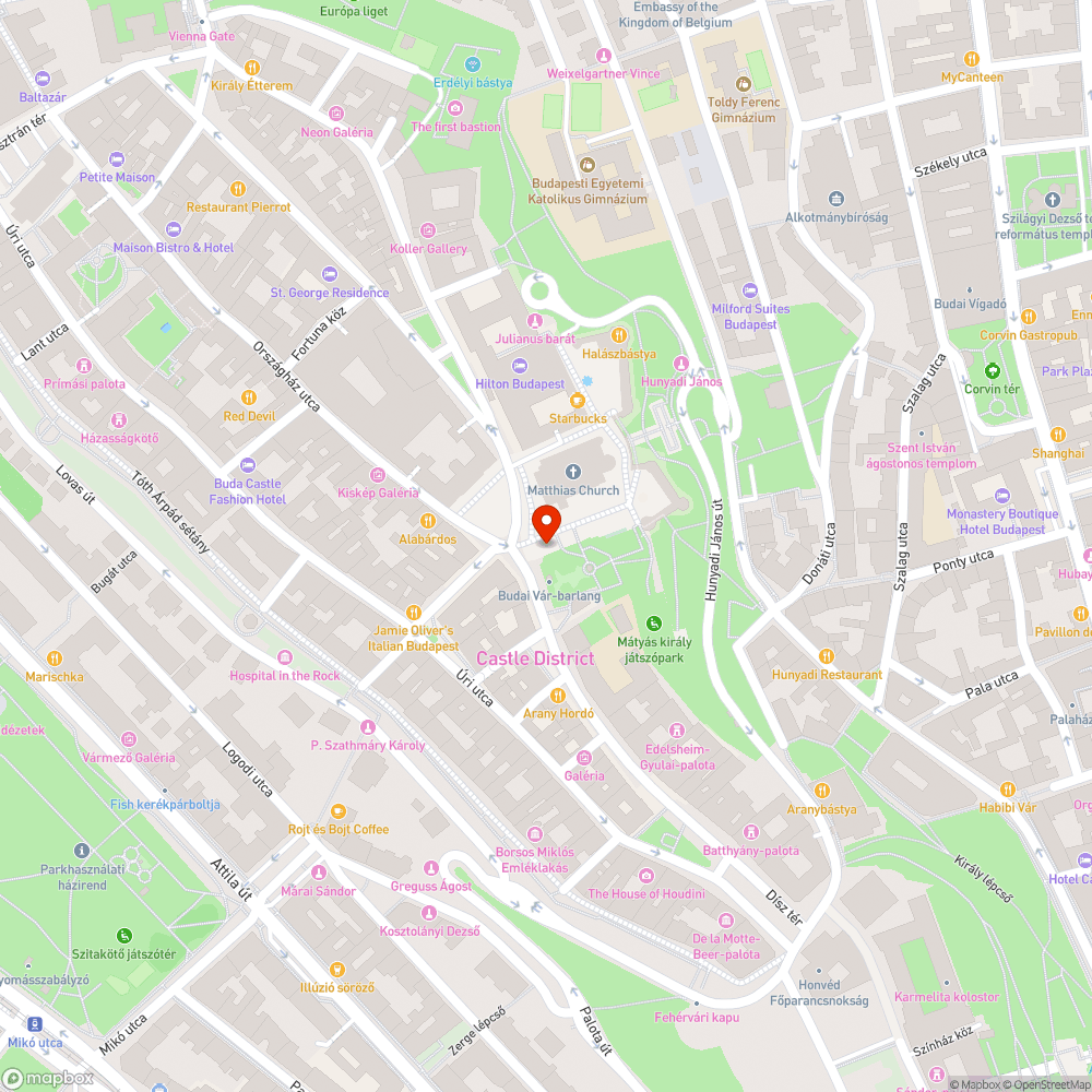 Letört bástyák bejelentés helye