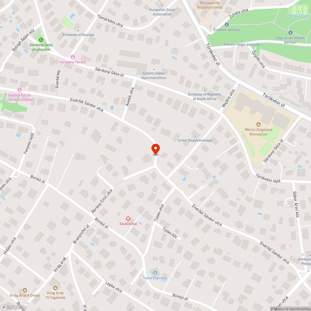 Közvilágítási lámpatest hiány bejelentés helye