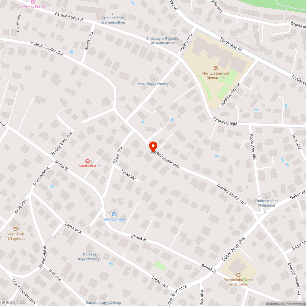 Távközlési kábel lóg bejelentés helye