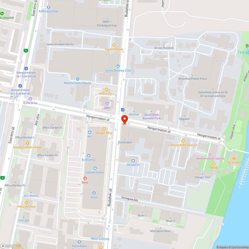 Félig kidőlt jelzőlámpa bejelentés helye