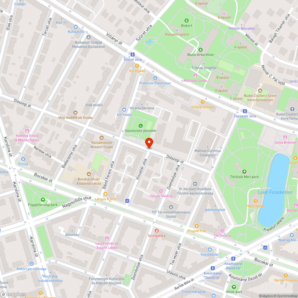 Táblák és bóják az úton és bicikliúton bejelentés helye