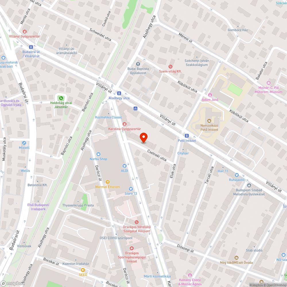 Kint maradt bóják bejelentés helye