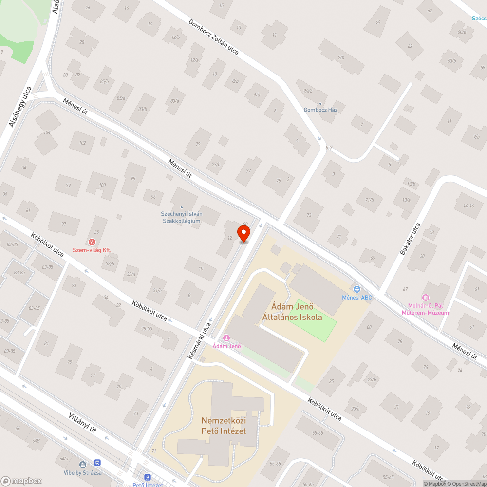 Kopott fedlap bejelentés helye