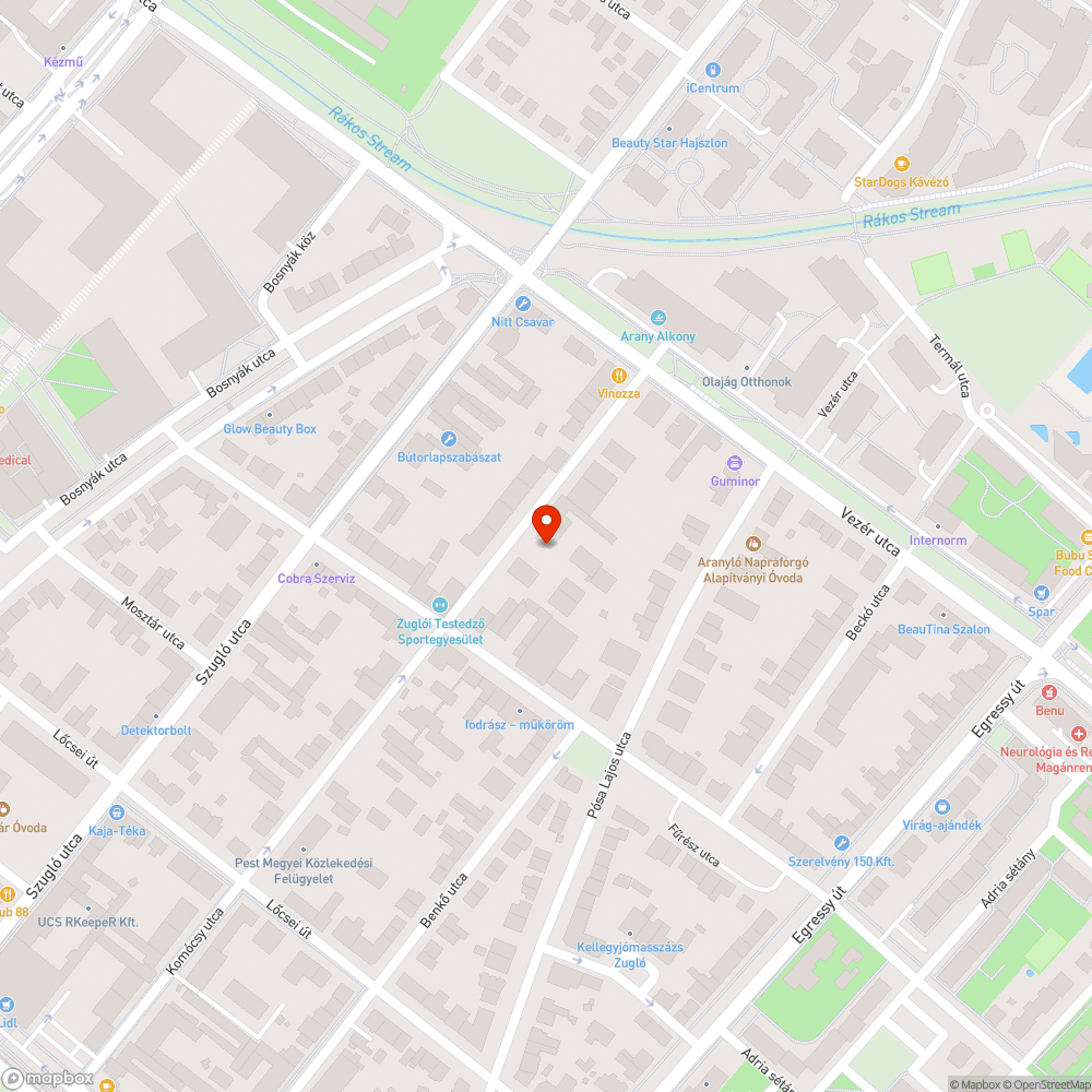 Hiányzó, és hibás közvilágítás bejelentés helye