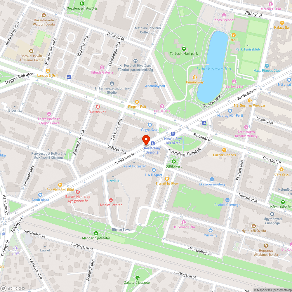 Gaz és szemét a villamossín mellett bejelentés helye