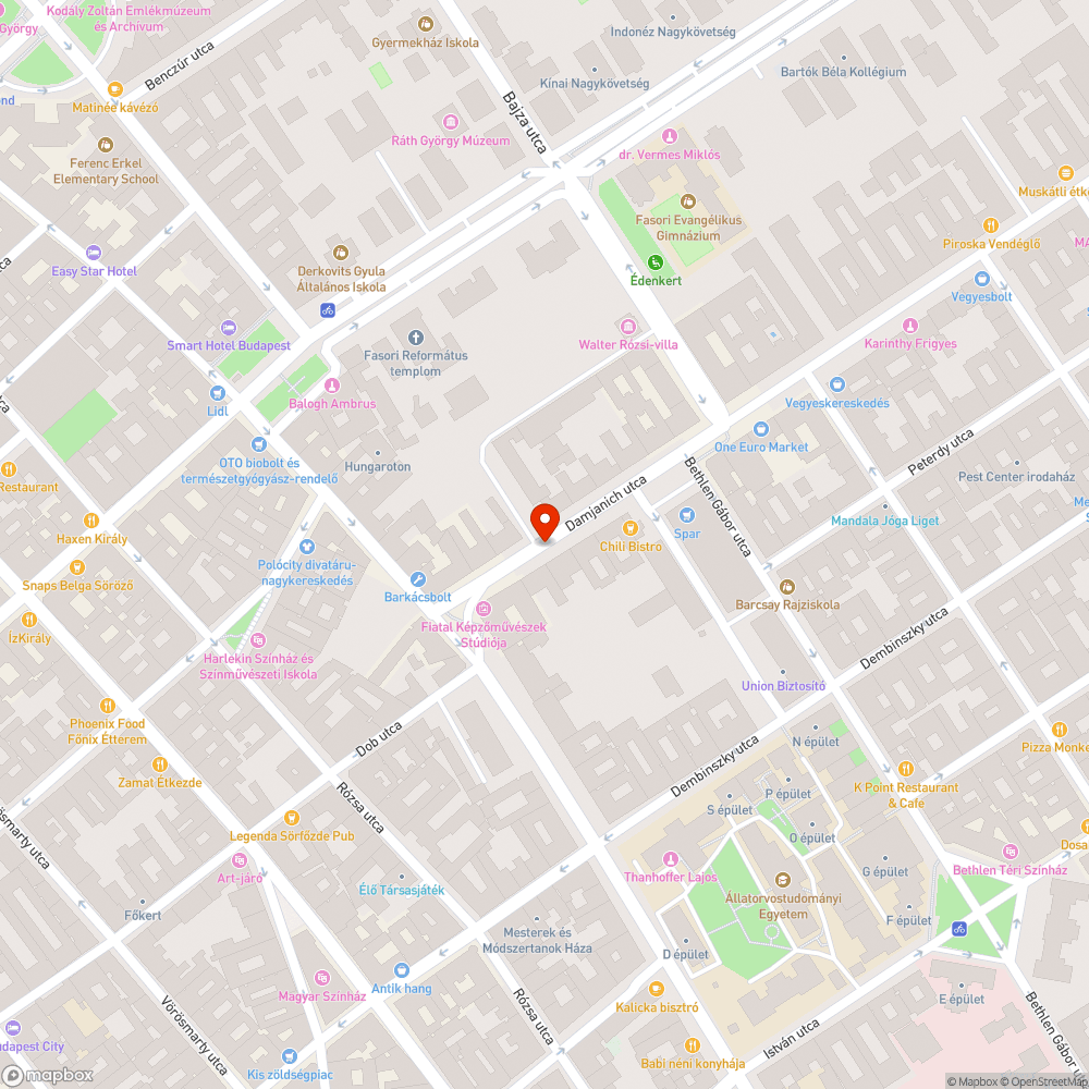 Festékes vödör bejelentés helye