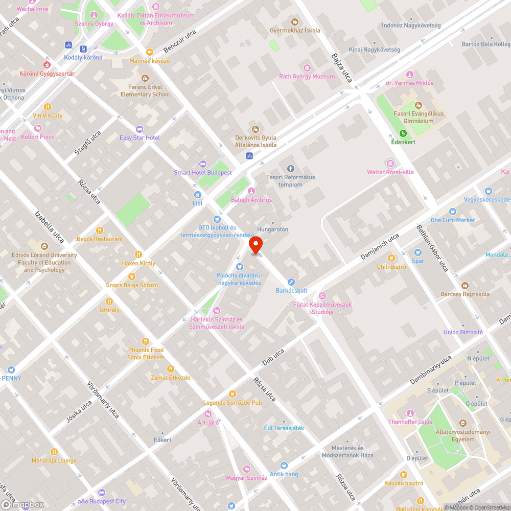 Hiányzó szemetesedény bejelentés helye