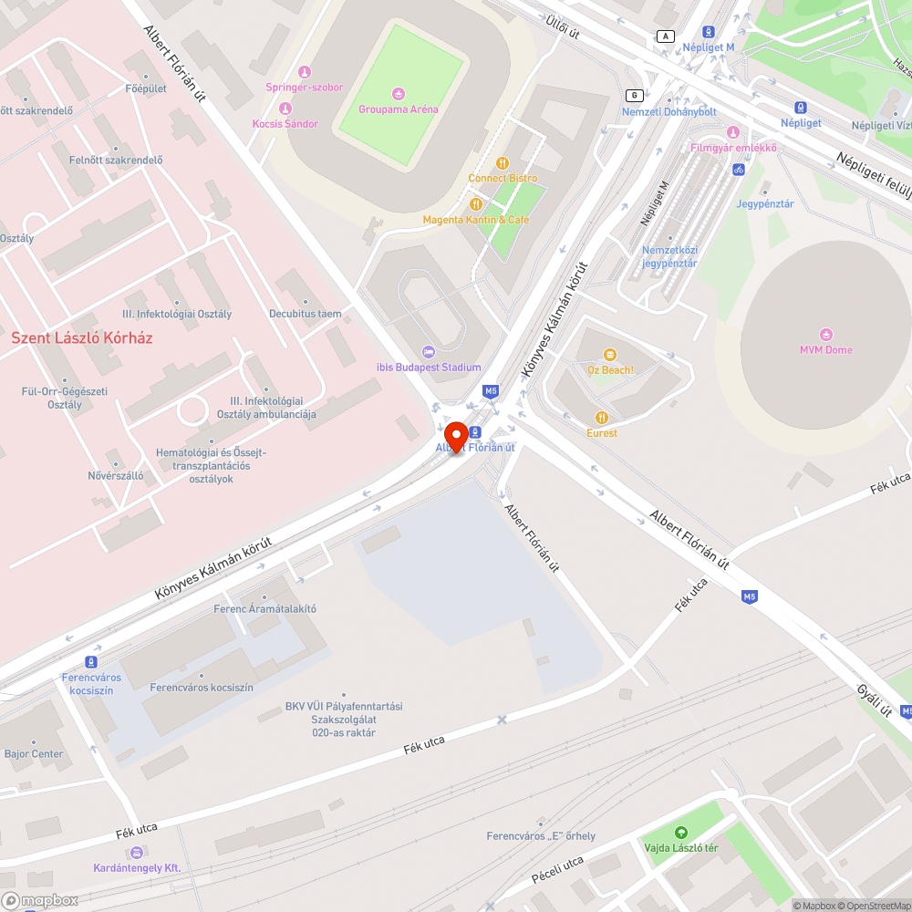 Közúti forgalmról figyelmet elterelő ledfal reklámberedezés bejelentés helye