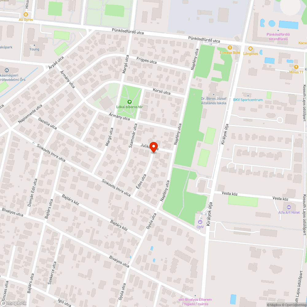 Édes kis hiba bejelentés helye