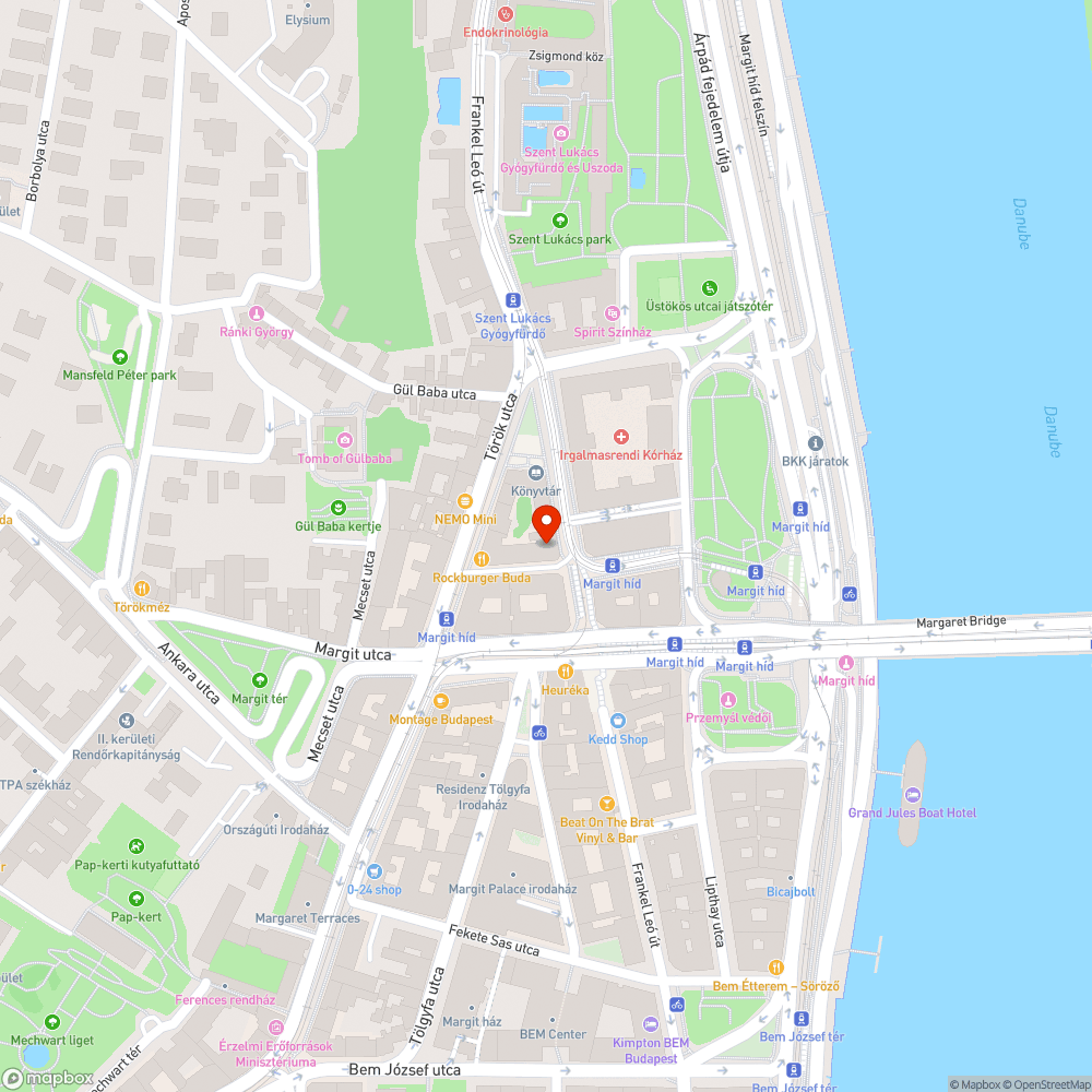 Járdán parkoló autó bejelentés helye