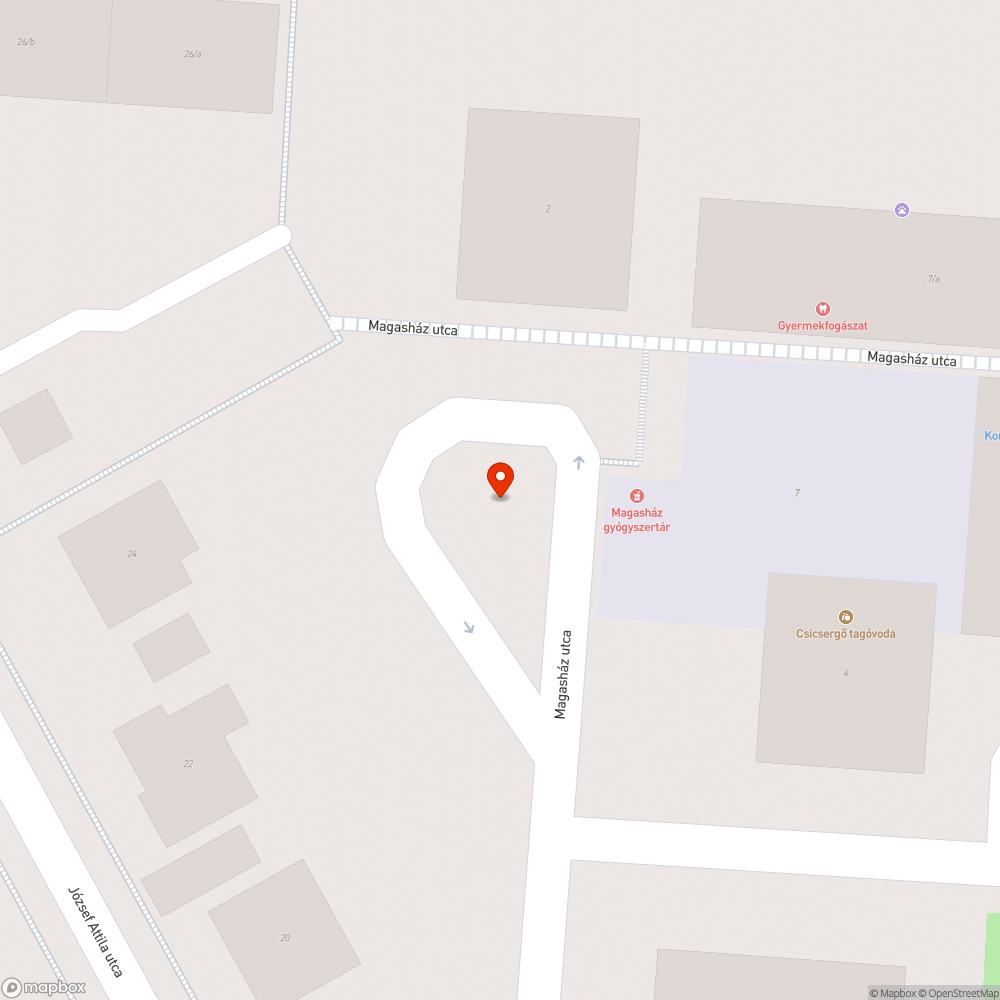 Nem látszik bejelentés helye