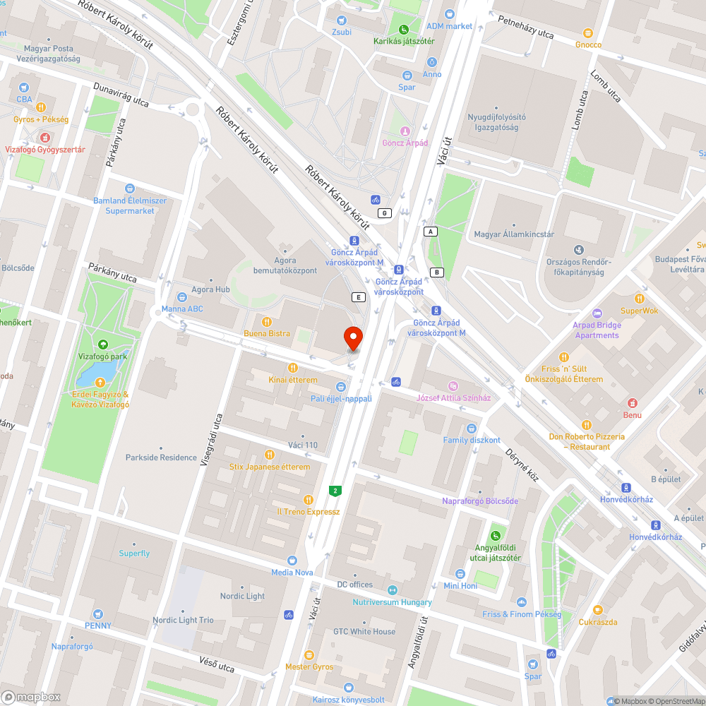 Láthatatlan tábla bejelentés helye