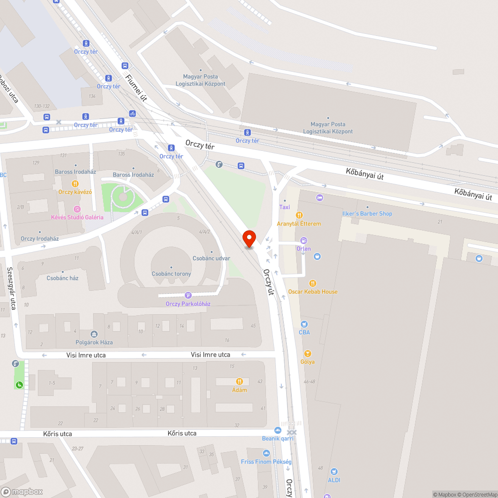 Elérhető magasságban lóg egy elszakadt vezeték bejelentés helye