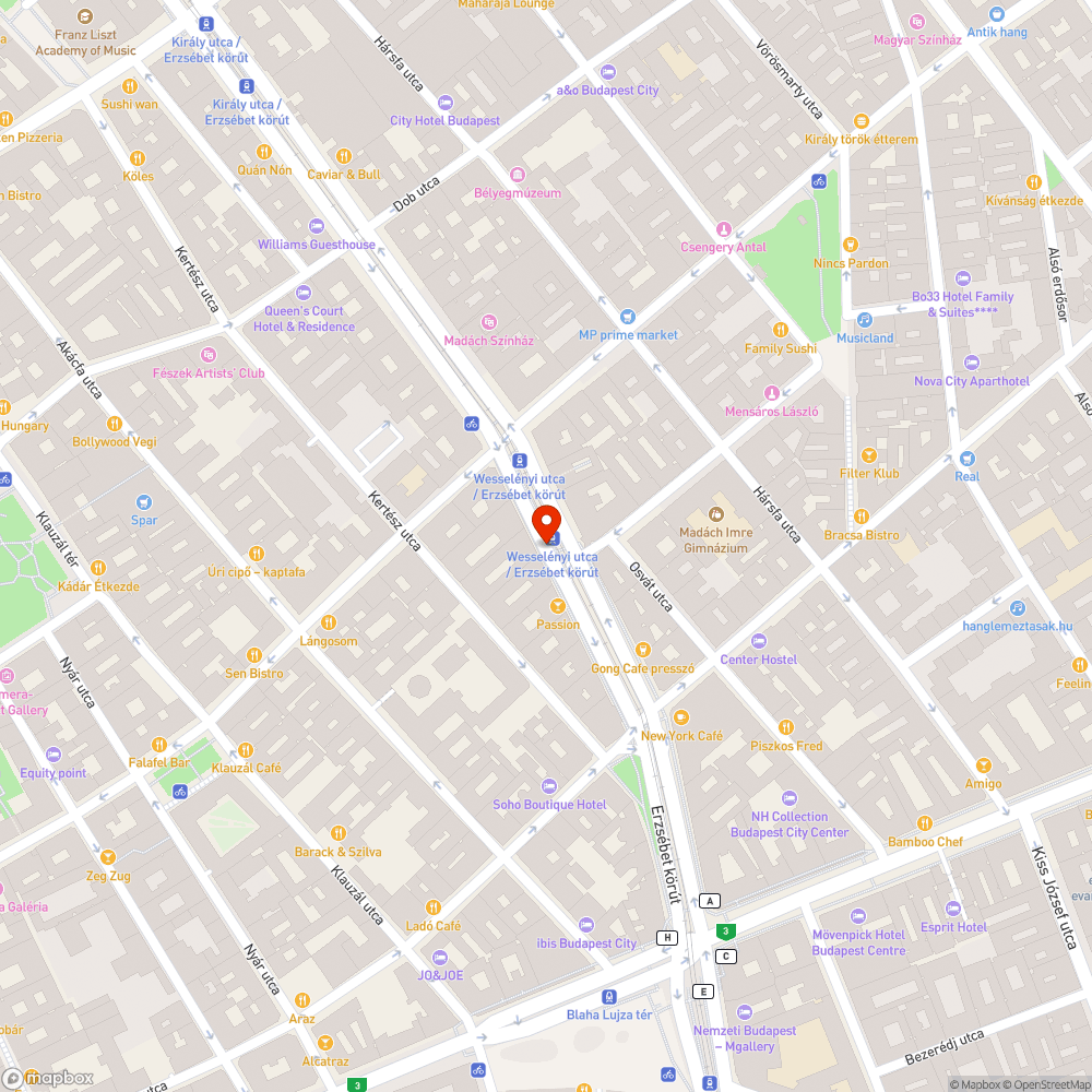 Széthagyott tábla bejelentés helye