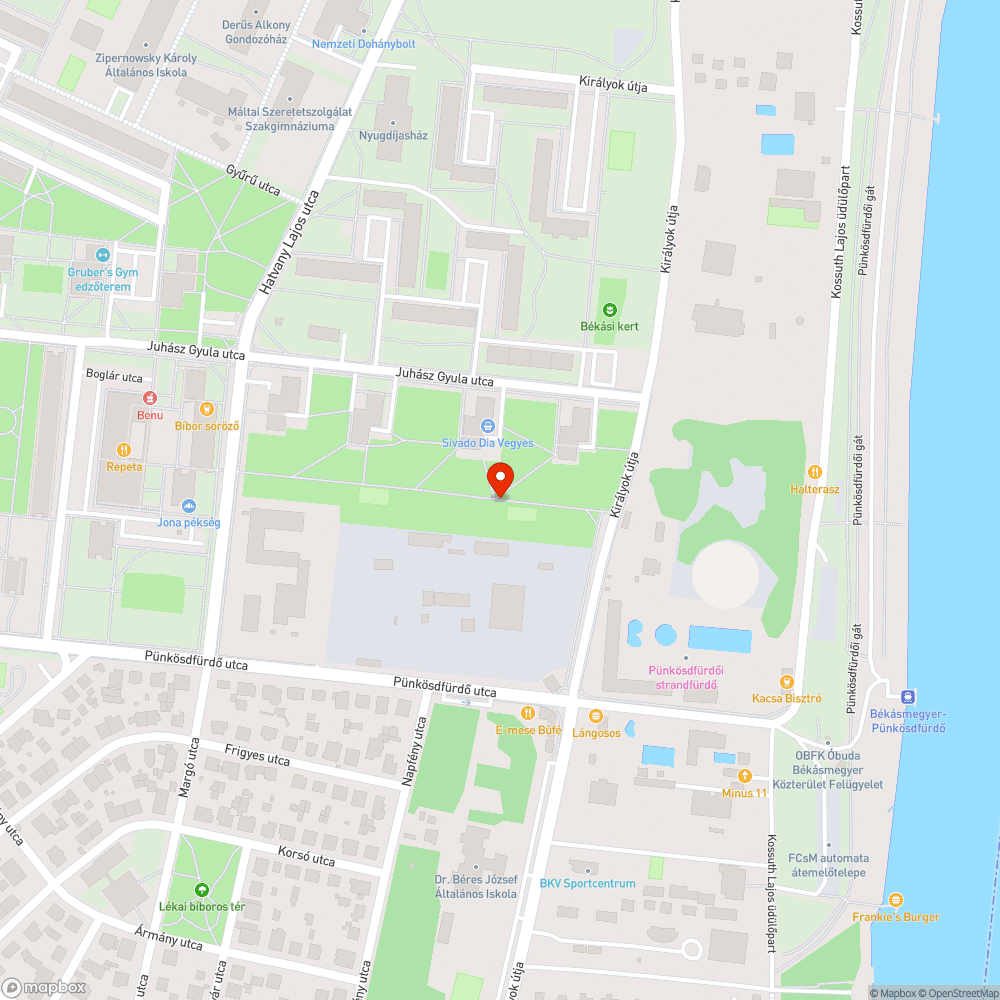 Szemét a bokor körül bejelentés helye