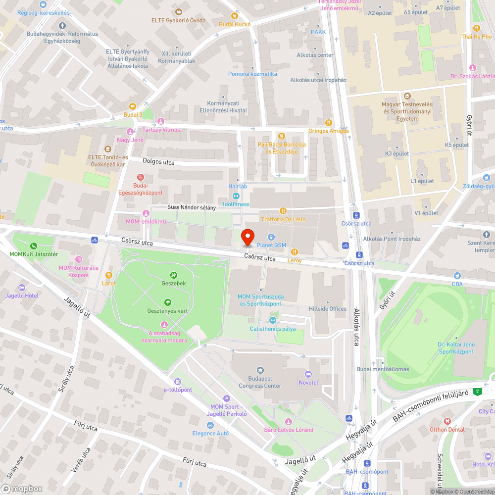 szabálytalan parkolás bejelentés helye