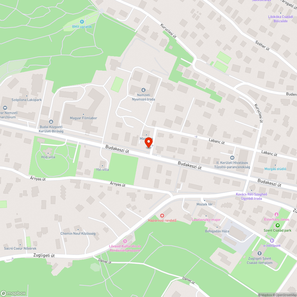 Beszakadt aknafedél bejelentés helye