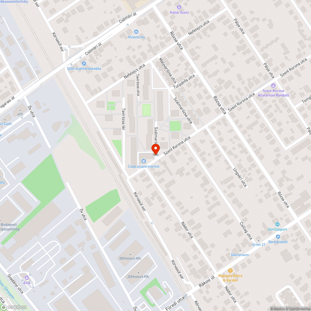 Rendszám nélküli roncs bejelentés helye