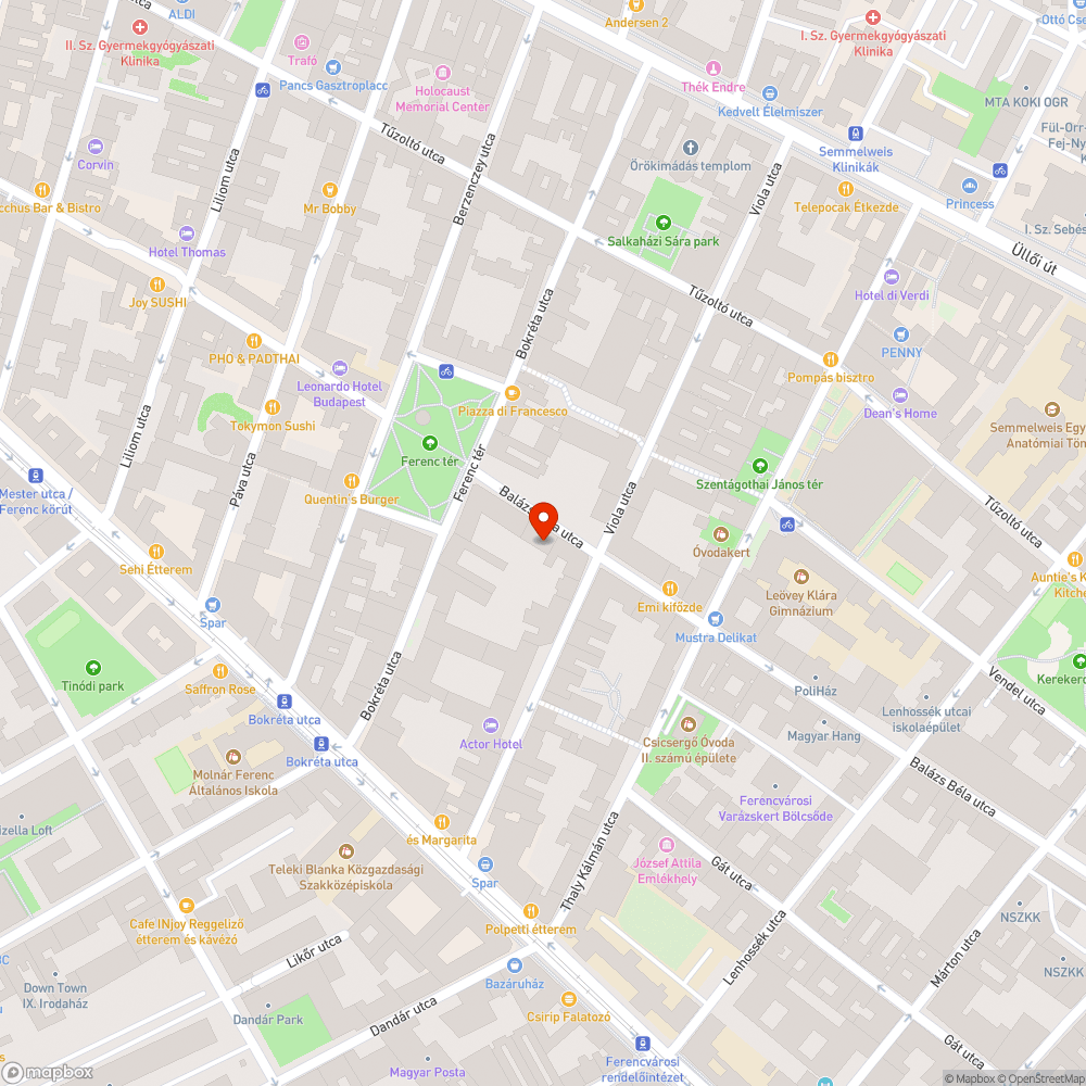 Befejezetlen járda bejelentés helye