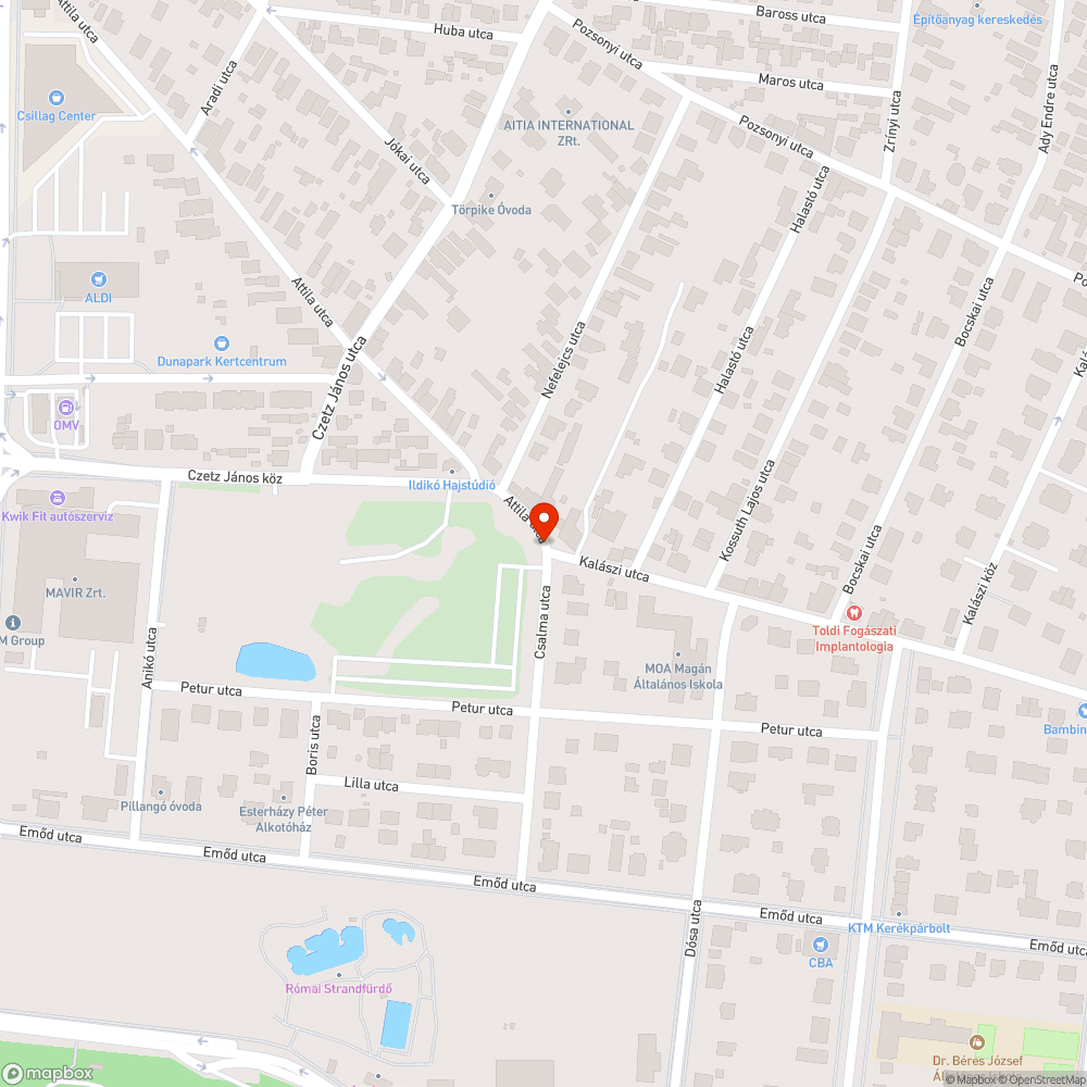 Illegális szemét bejelentés helye