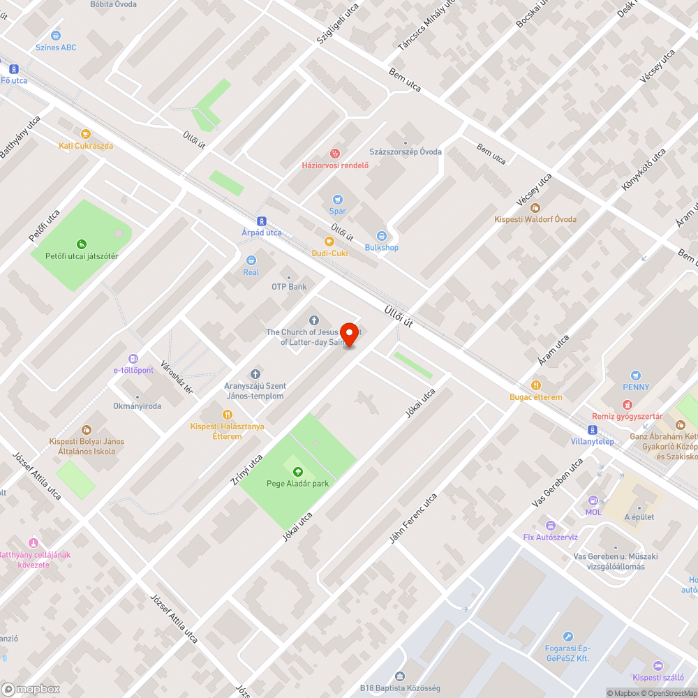 Kidobott hűtő az utcán bejelentés helye