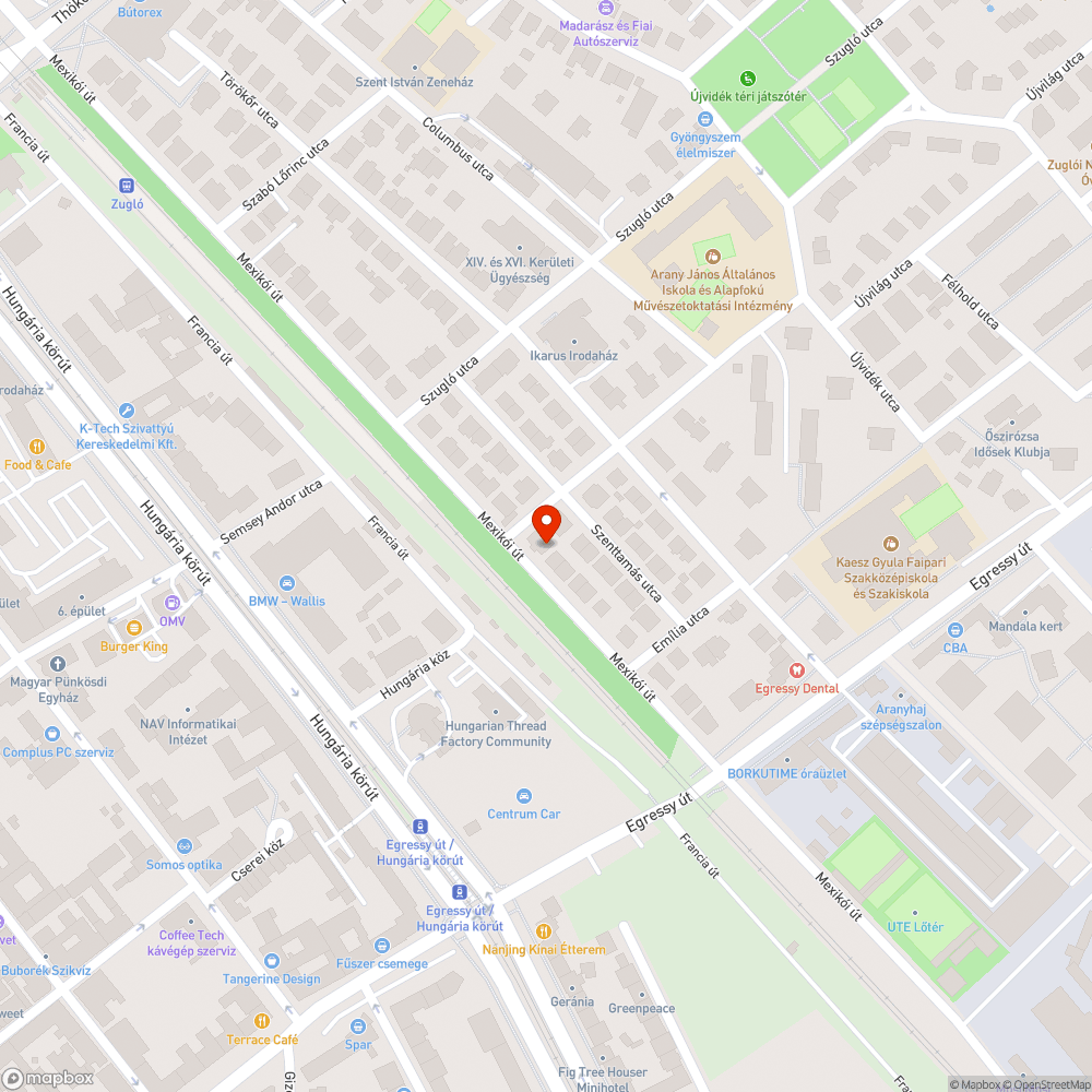 Letört ágak bejelentés helye