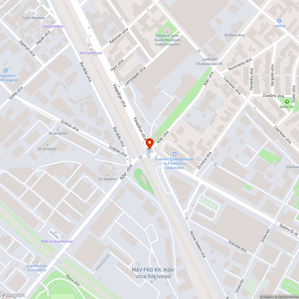 Megsérült tükör bejelentés helye