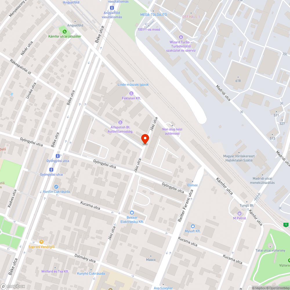 Őszi falevelek bejelentés helye