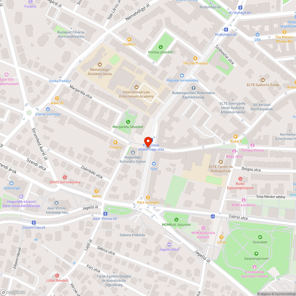 Kidőlt tábla bejelentés helye