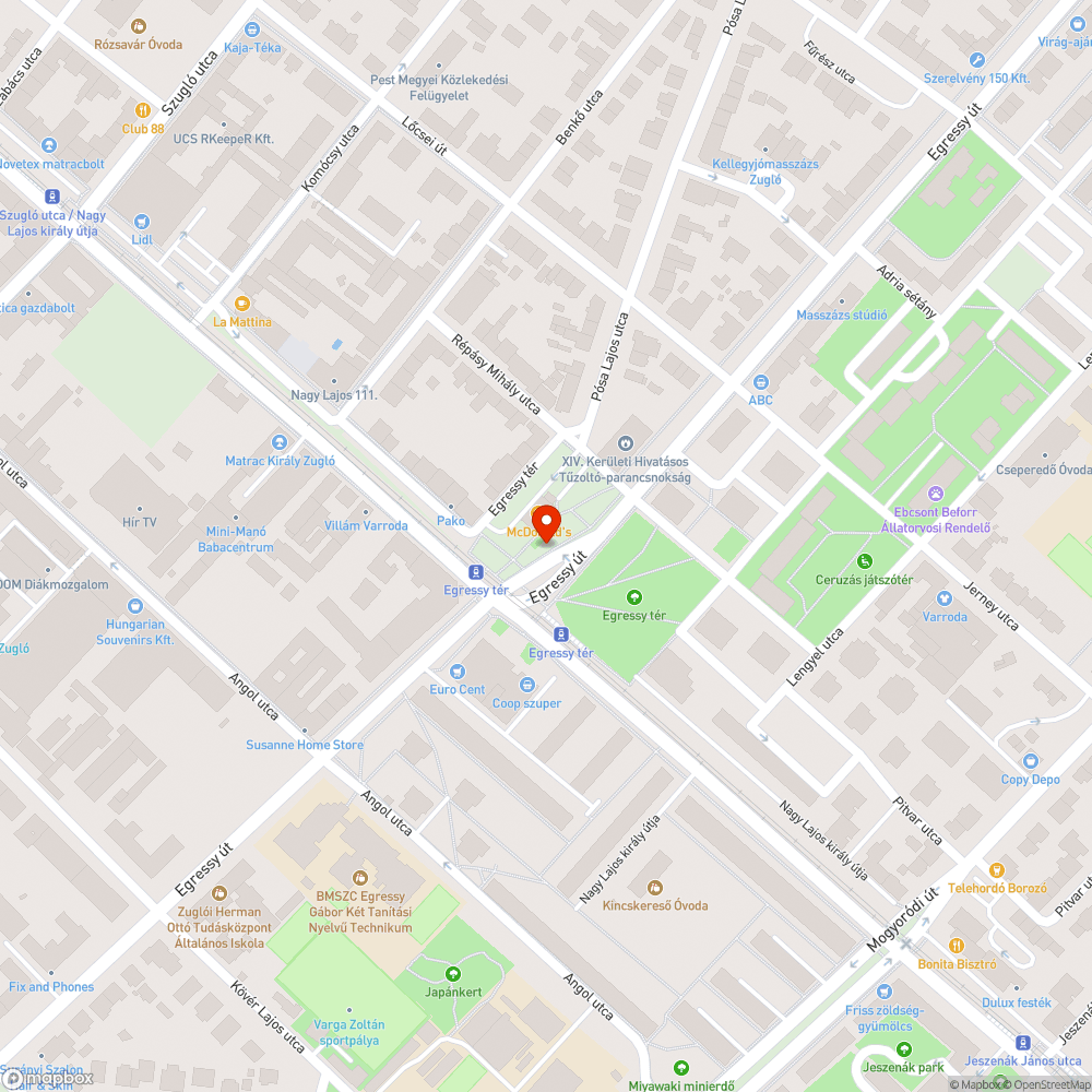 Sötét lámpa bejelentés helye