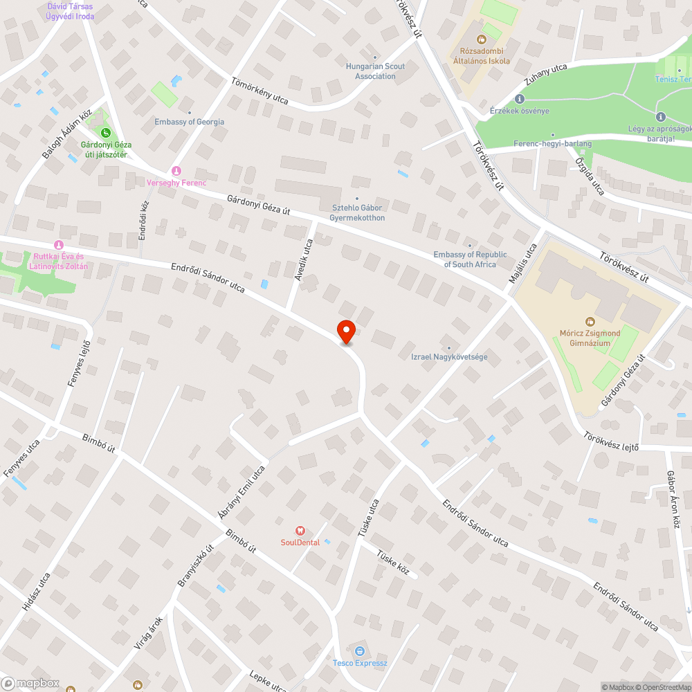 Lámpatest letörött bejelentés helye