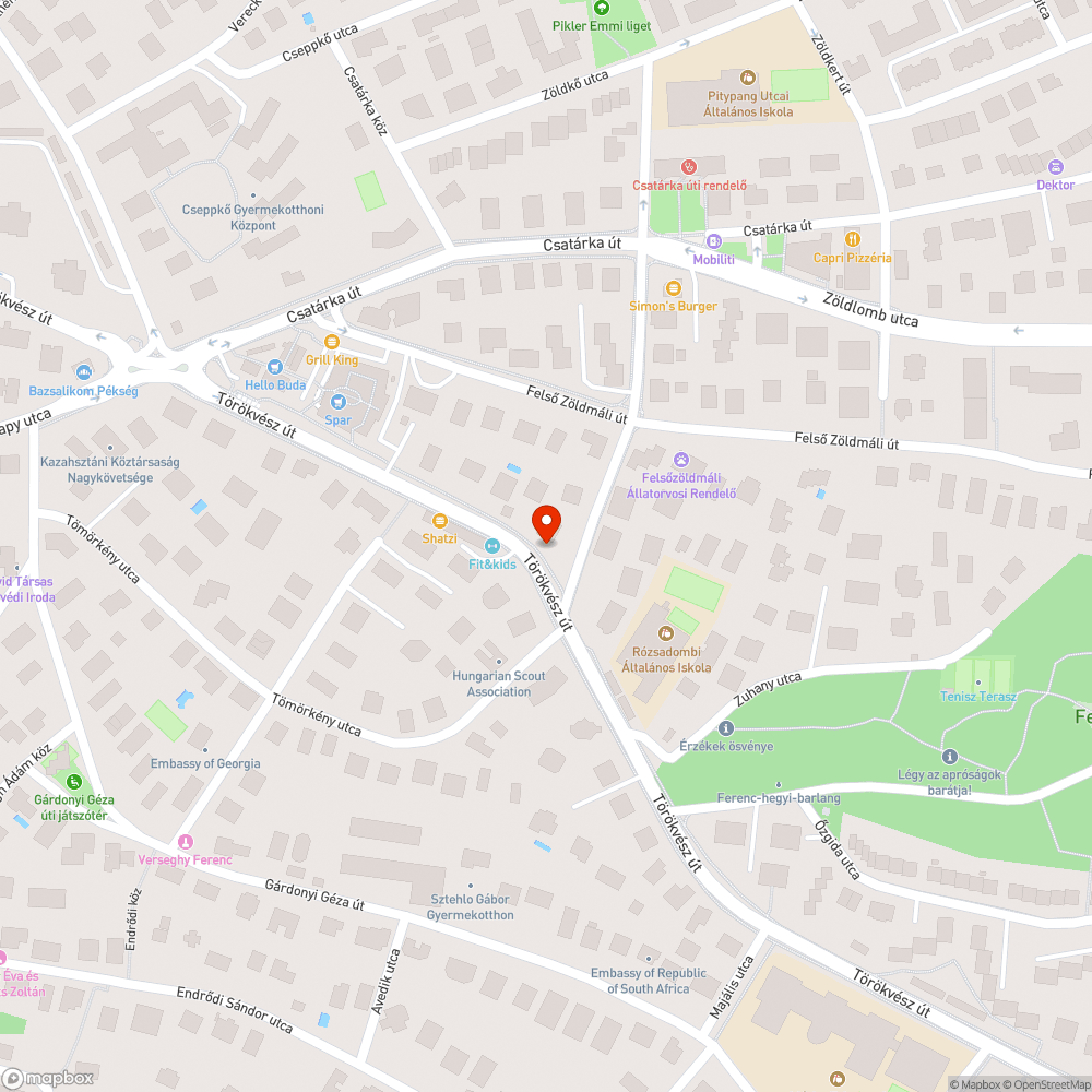 Közmű tábla nincs rögzítve bejelentés helye