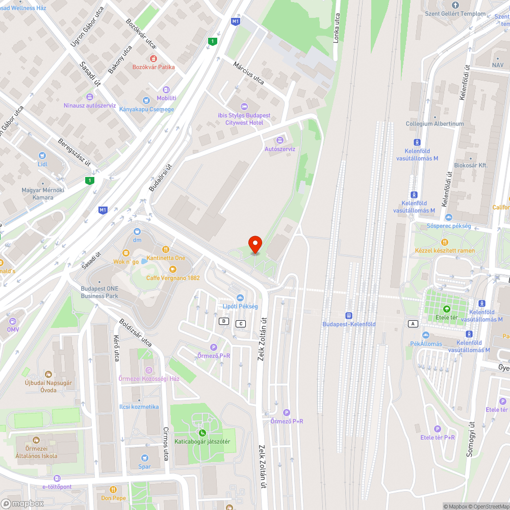 Üvegrekord bejelentés helye