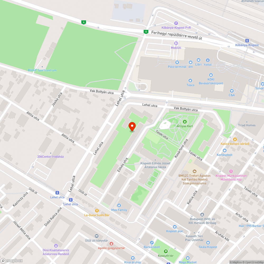 Megtelt hulladékgyűjtő bejelentés helye