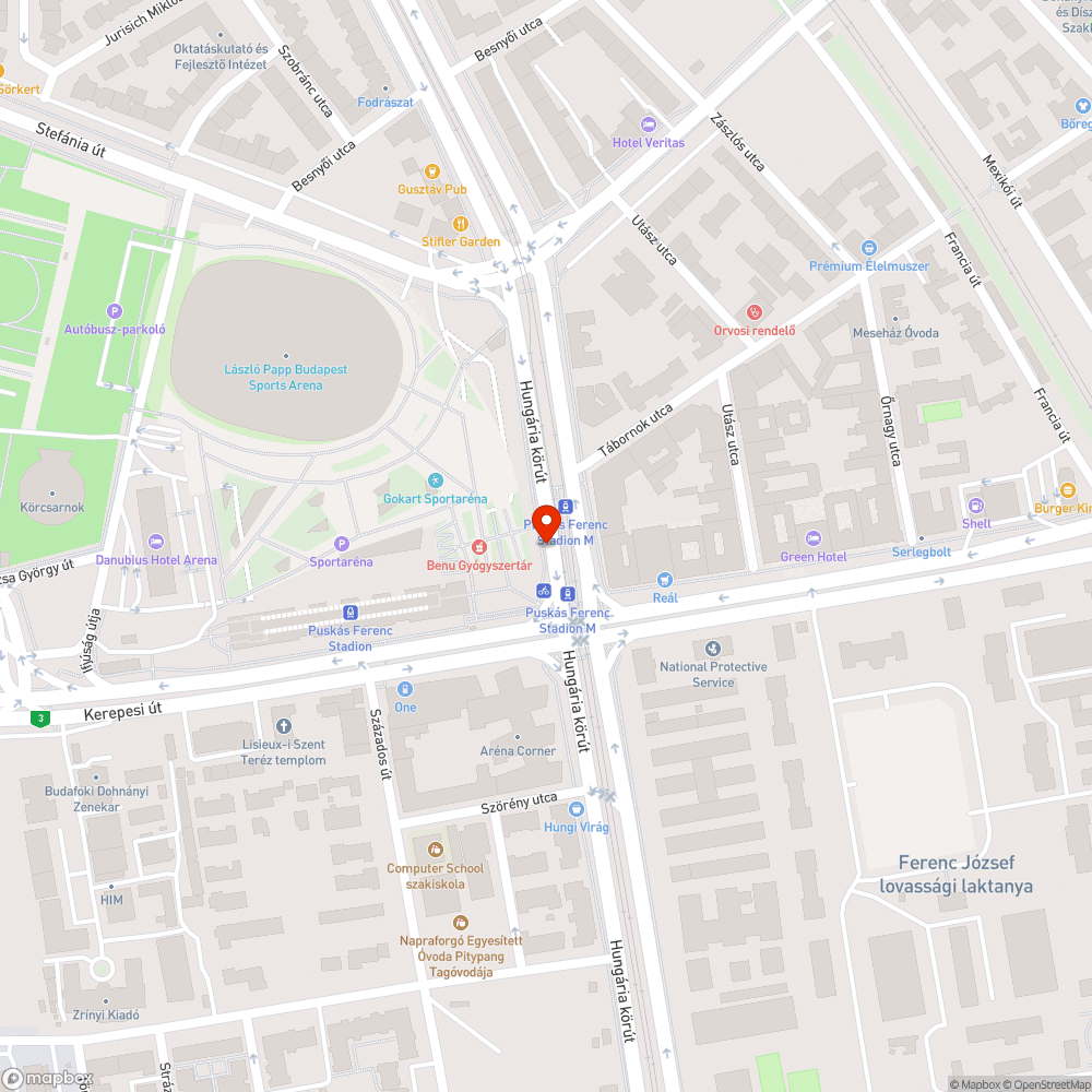 Járdán közlekedés/parkolás bejelentés helye