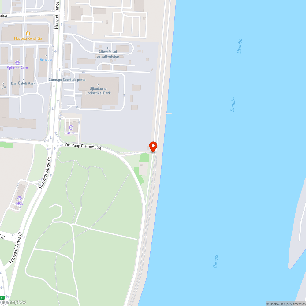 Kidőlt fa a kerékpárúton bejelentés helye