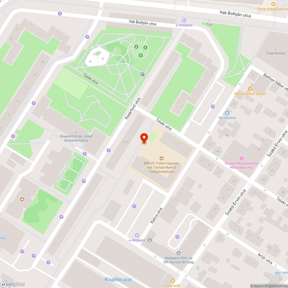 Rossz állapotú szemetes bejelentés helye