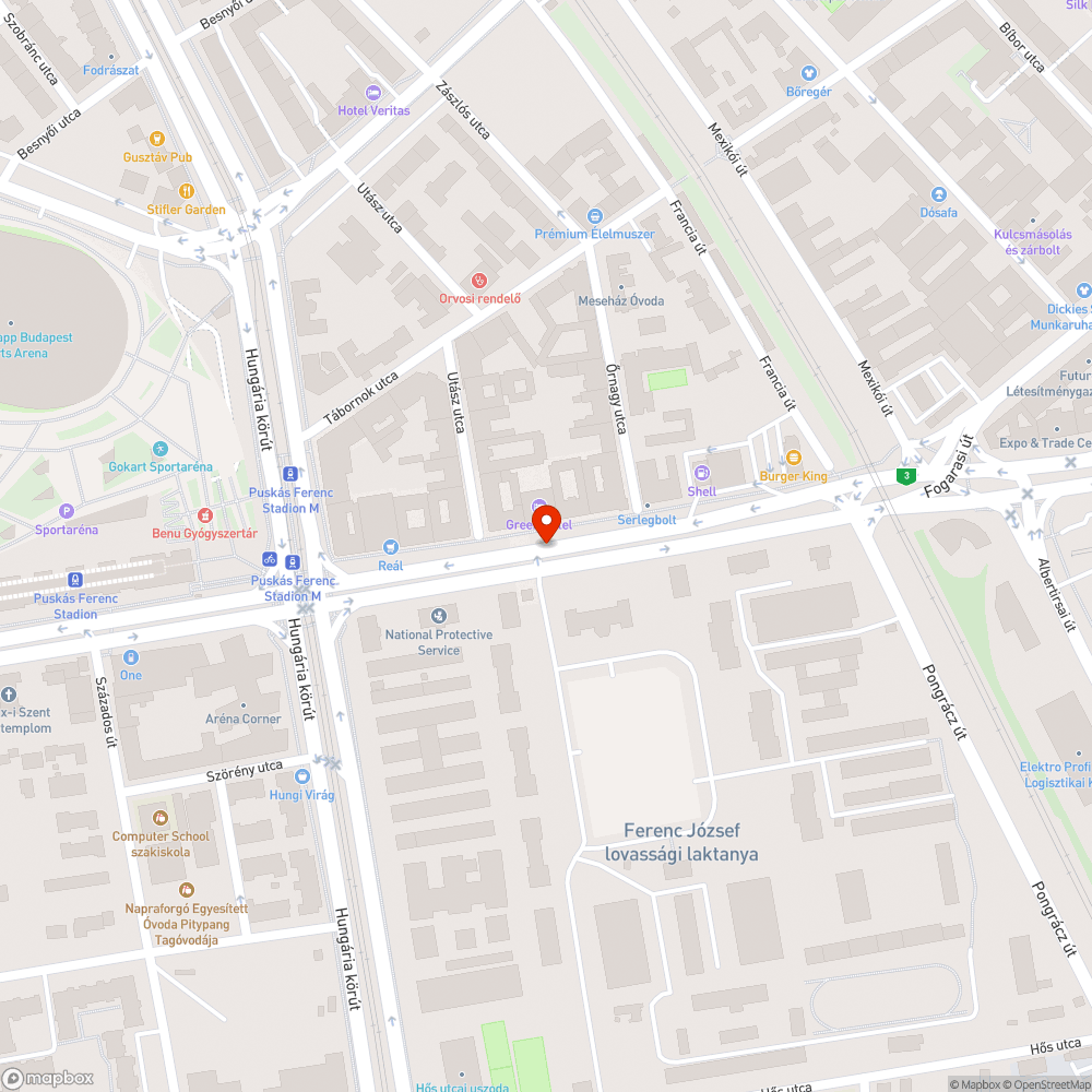 Aszfalt felgyűrődés bejelentés helye