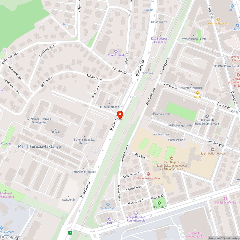 Elfordult, laza tábla bejelentés helye