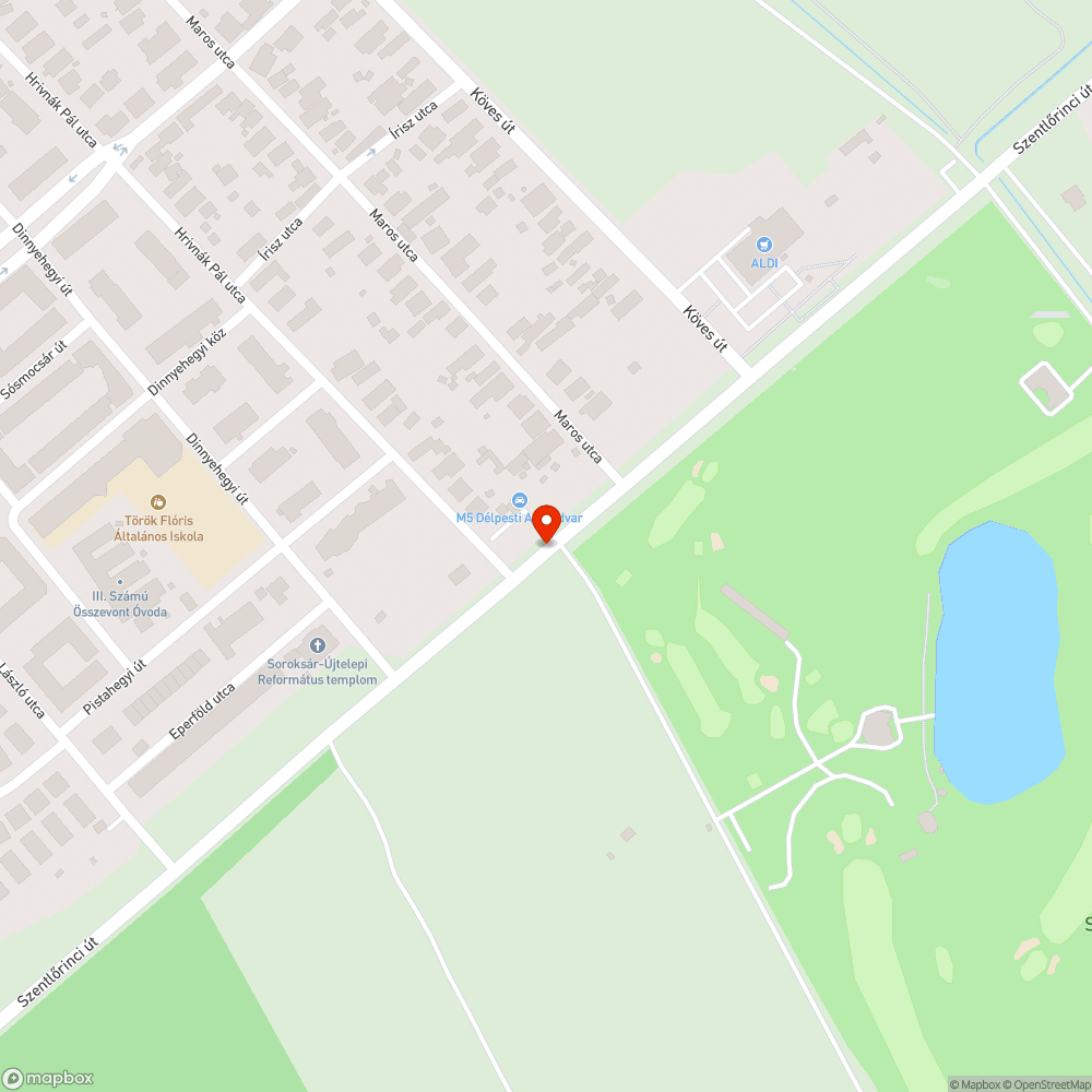 Kidőlt tábla bejelentés helye