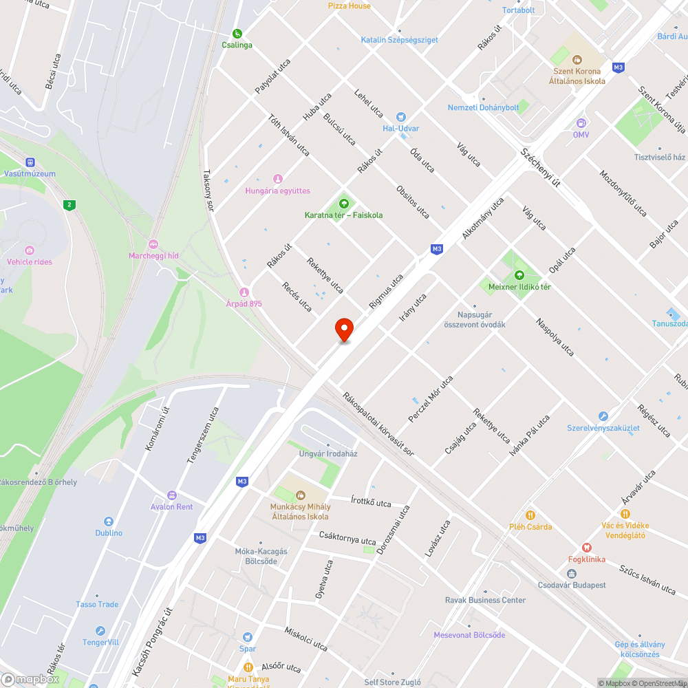 Sötét lámpa bejelentés helye